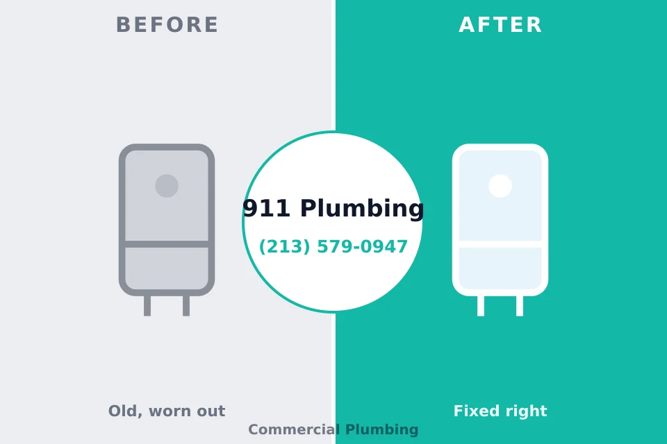 Before and after: plumbing company Cannelton, IN
